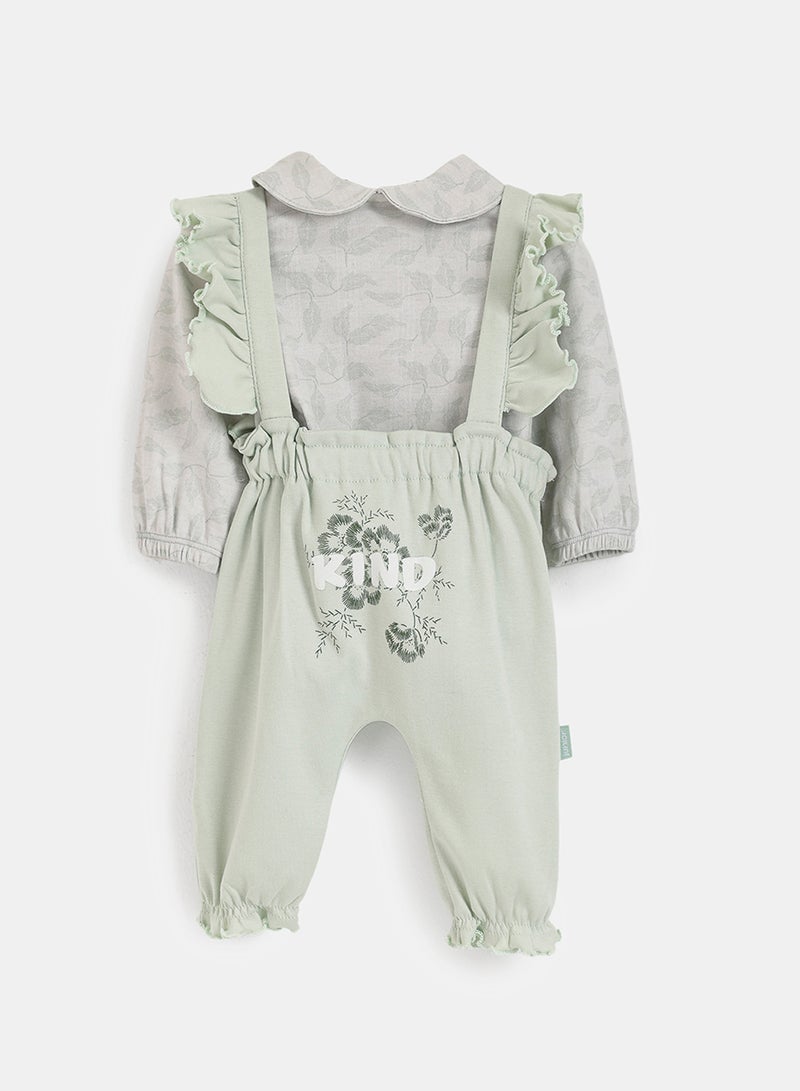 Junior Baby Girls Sleeveless Romper - Image 1